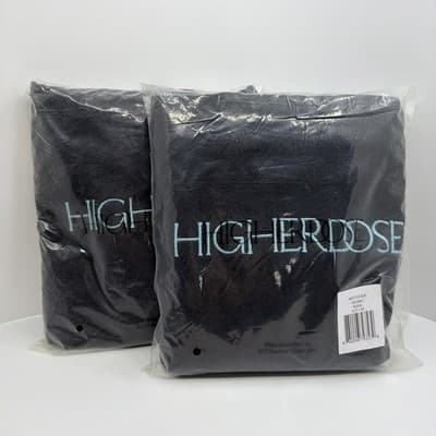 2 PACK Higher Dose Go Mat Cover GOTS-Certified Organic Cotton 19.5"x39"