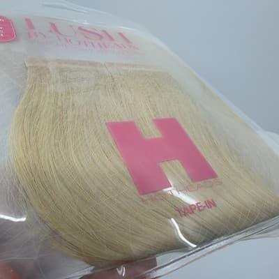 Hotheads Tape-In Extensions LUSH Originals 16” #12C Light Golden Blonde Opal NEW