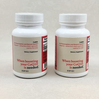 NEEDED CoQ10 Coenzyme Q10 for Men and Women 200 mg Sealed Bottle 30 Caps NEW