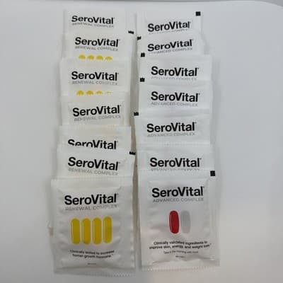 SeroVital Advanced 7 Day Trial Pack Morning And Evening Packets 7 Day Supply New