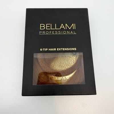 Bellami Keratin K Tip Hair Extensions 18” Strawberry Dream #590 SEALED Remy Hair