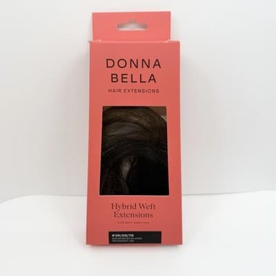 Donna Bella Hybrid Weft Extension Full Pack 22” 3N/5N/7G Medium Brown Balayage