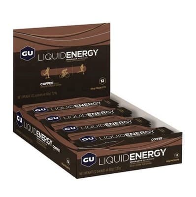 GU Energy GU Liquid Energy Gel Coffee Box of 12 Packets Best By 11/2026 NEW!