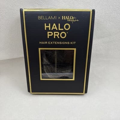 Bellami Halo Pro Hair Extension 16” Dark Brown Dirty Blonde #B-2/18 Balayage NEW