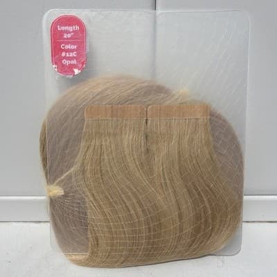 Hotheads Tape-In Extensions LUSH Originals 20” #12C Light Golden Blonde (Opal)