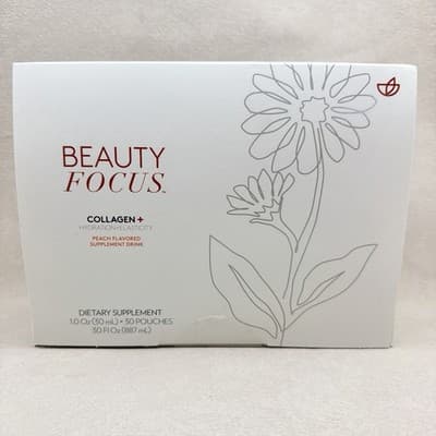 Nu Skin BEAUTY FOCUS COLLAGEN Peach Hydration+Elasticity Expires May/2026