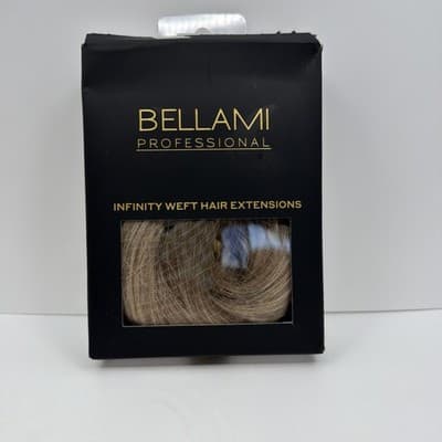 Bellami Infinity Weft 22” PEARL BLONDE #8C/88 Hybrid Blend New Sealed Weft