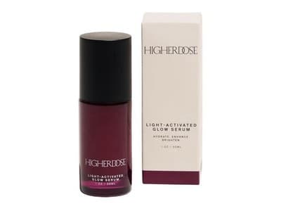 HigherDOSE Red Light Face Mask Serum Light Activated Glow Serum 1 oz NEW