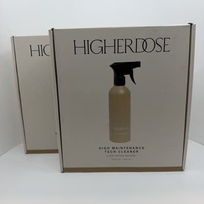 2 PACK! HigherDOSE High-Maintenance Tech Cleaner Kit New Sealed $69 Retail