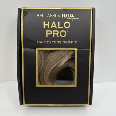 Bellami Halo Pro Hair Extension 14” Ash Bronde MB-21/60/16 120 Gr New Open Box