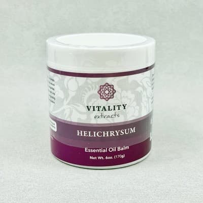 Vitality Extracts HELICHRYSUM Essential Oil BALM Large 6oz Jar New Sealed