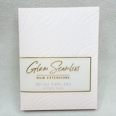 Glam Seamless 20” Invisi Tape In Hair Extension Santa Monica Rooted Blonde NEW