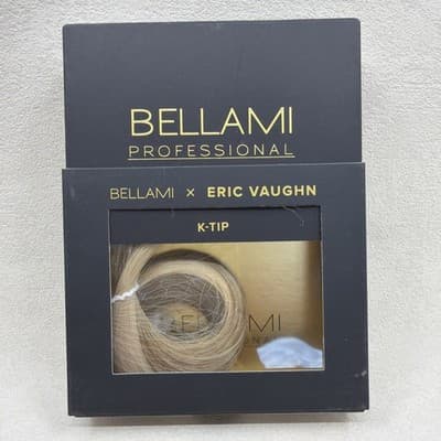 Bellami Professional K Tip Hair Extensions 16” Cookie Dough Piano NEW SEALED 25g