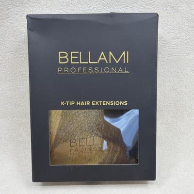 Bellami Professional K Tip Hair Extensions 16” Coconut Brûlée Piano NEW 25g