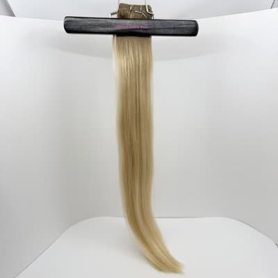 Donna Bella Hybrid Weft Extension Half Pack 22” #7N-10N Rooted NEW Remy Hair