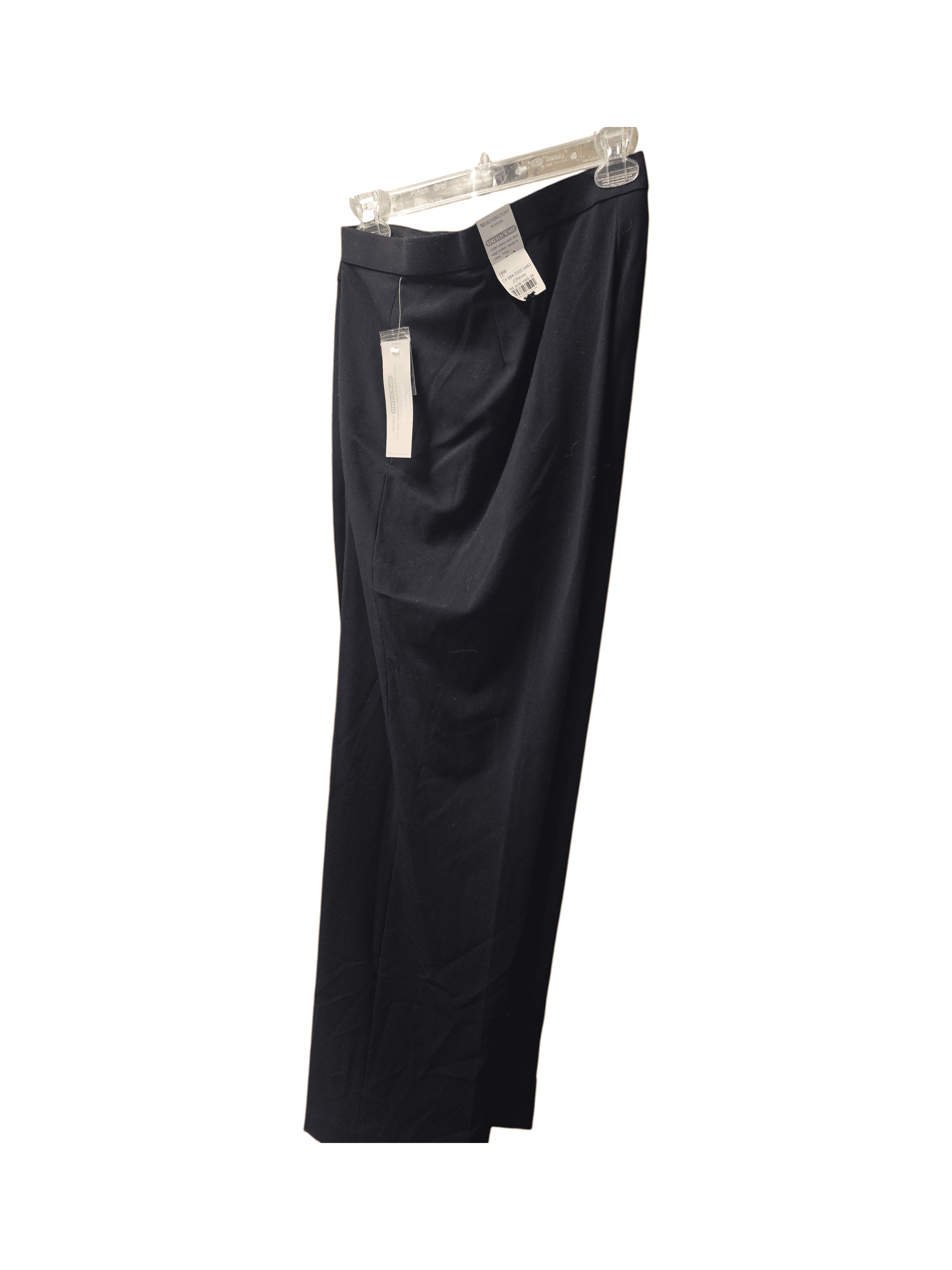 Alfred Dunner Black Dress Pants Size 18 W