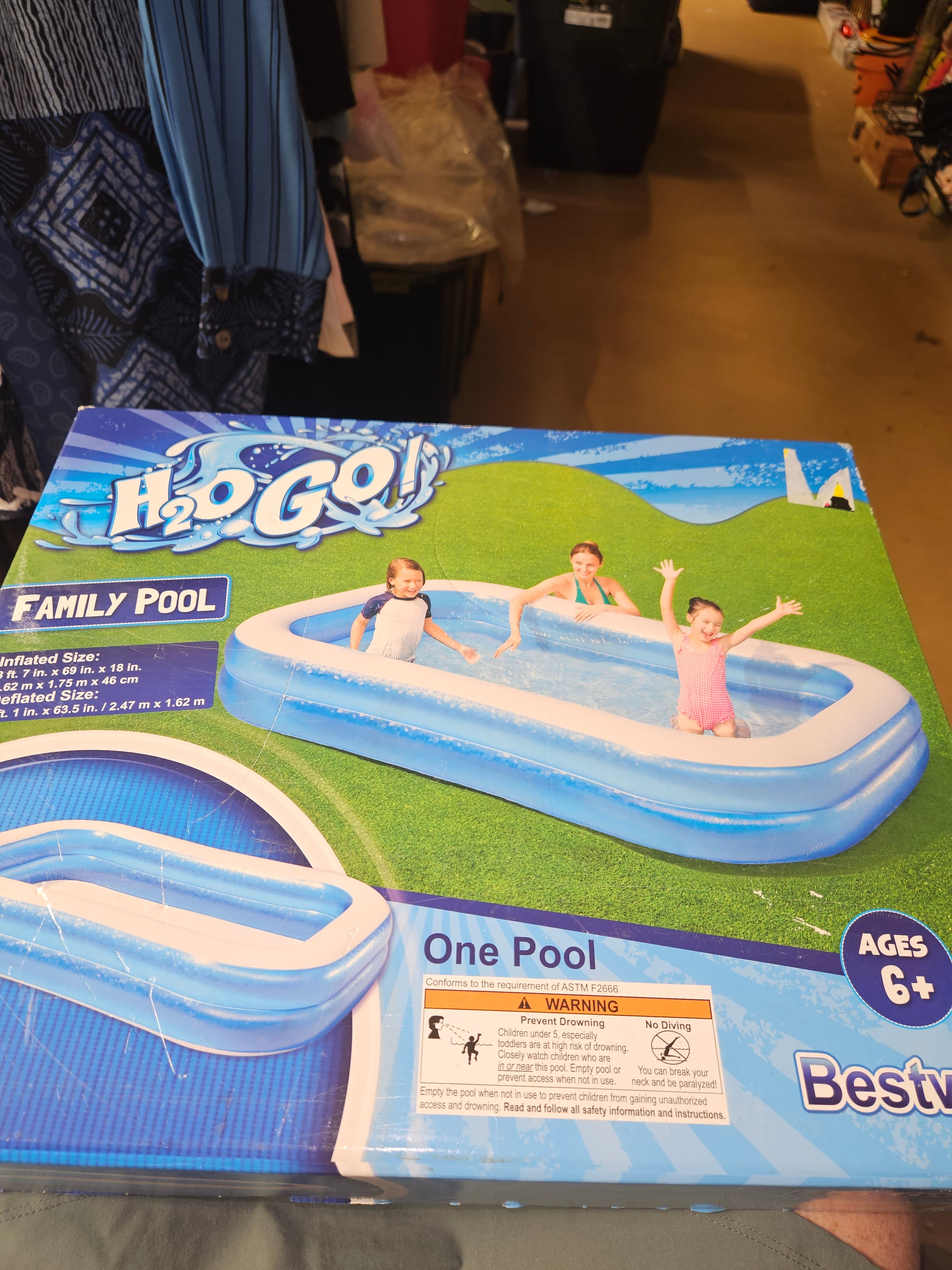 Bestway H2OGO! Family Pool Ages 6+