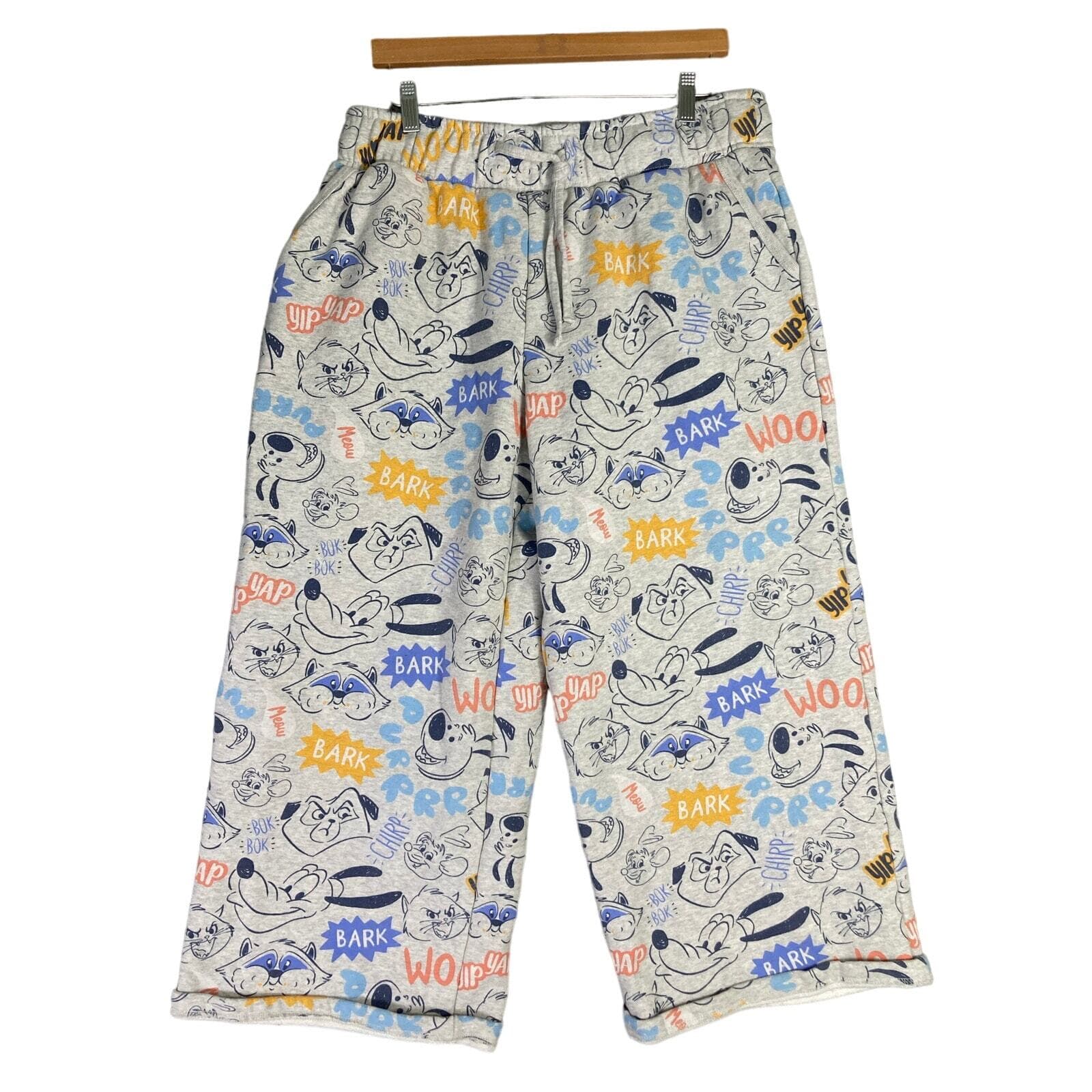 Disney Parks Dogs Womens L Lounge Pants Pants Multicolor Casual