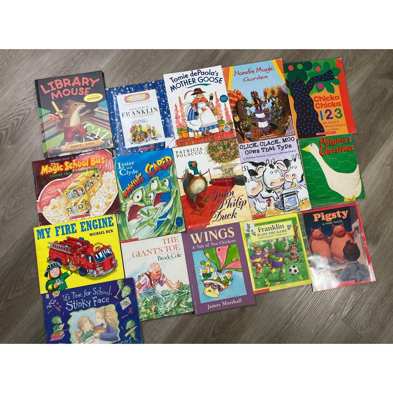 Lot of 16 Children's Soft Hardcover Books Ages 4-8 Popular Titles & Authors