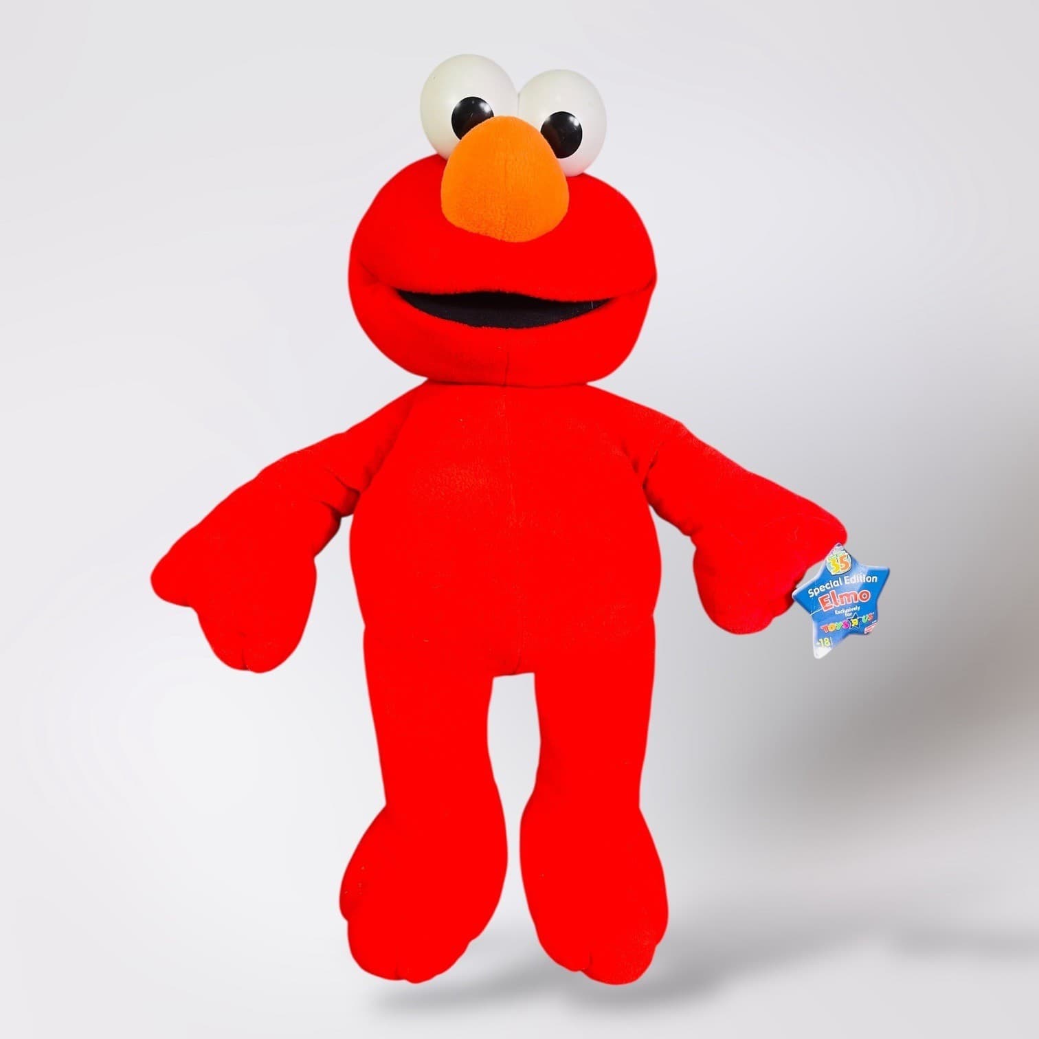 Special Edition Elmo Plush Sesame Street Toys R Us 35th Anniversary Big Vintage