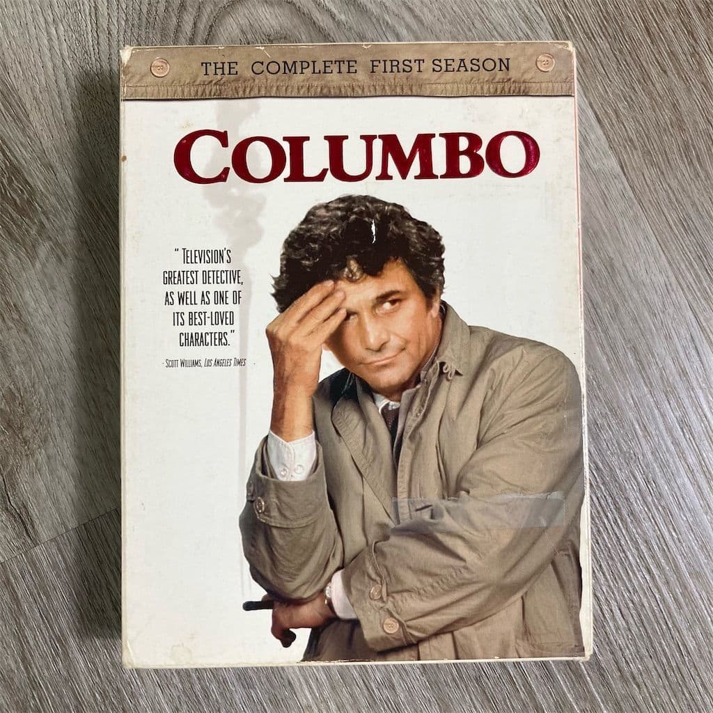 Columbo Complete First Season DVD 2004 5 Disc Set Peter Falk Crime Mystery