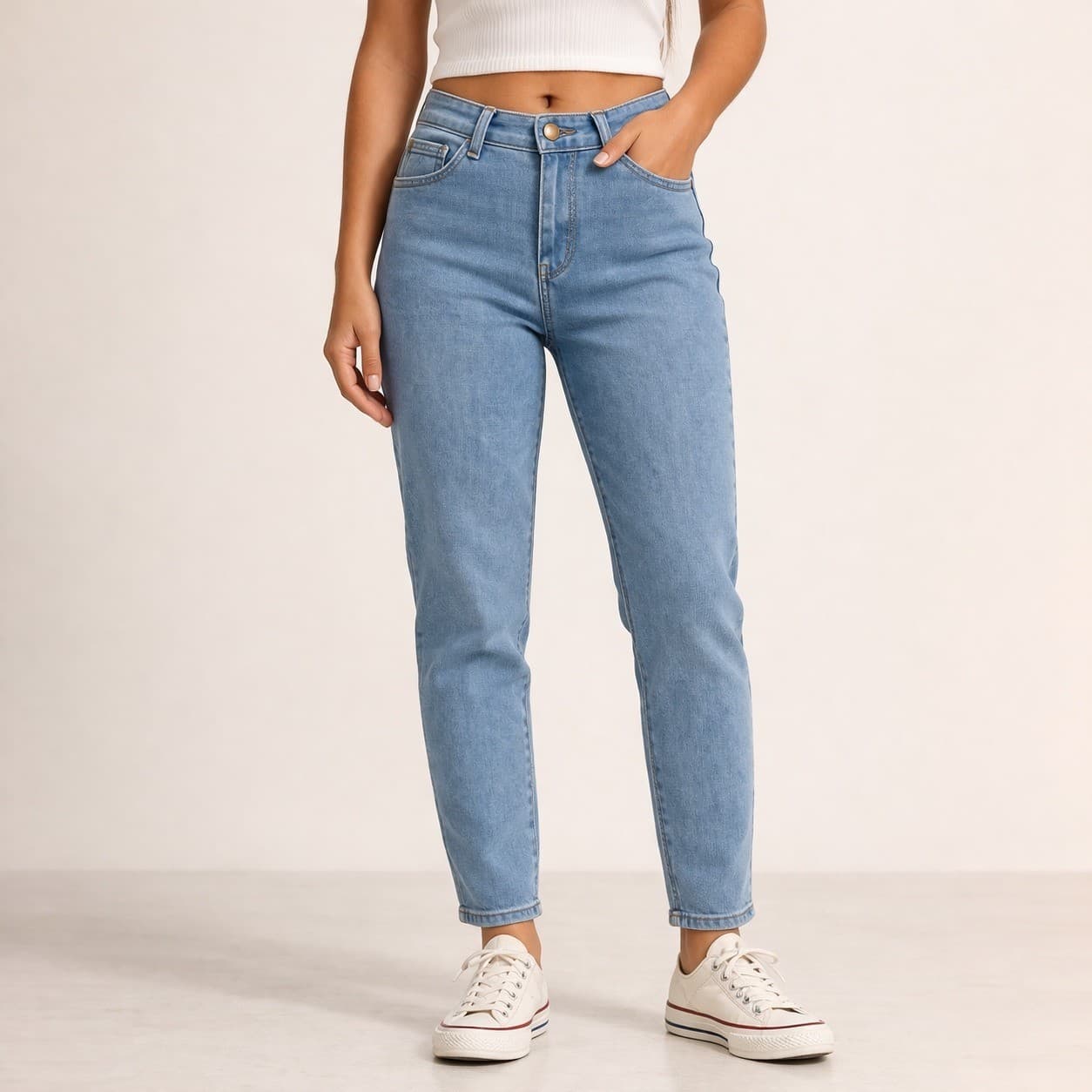 Forever 21 Jeans Womens 28 High Rise Skinny Light Wash Blue Stretch Denim