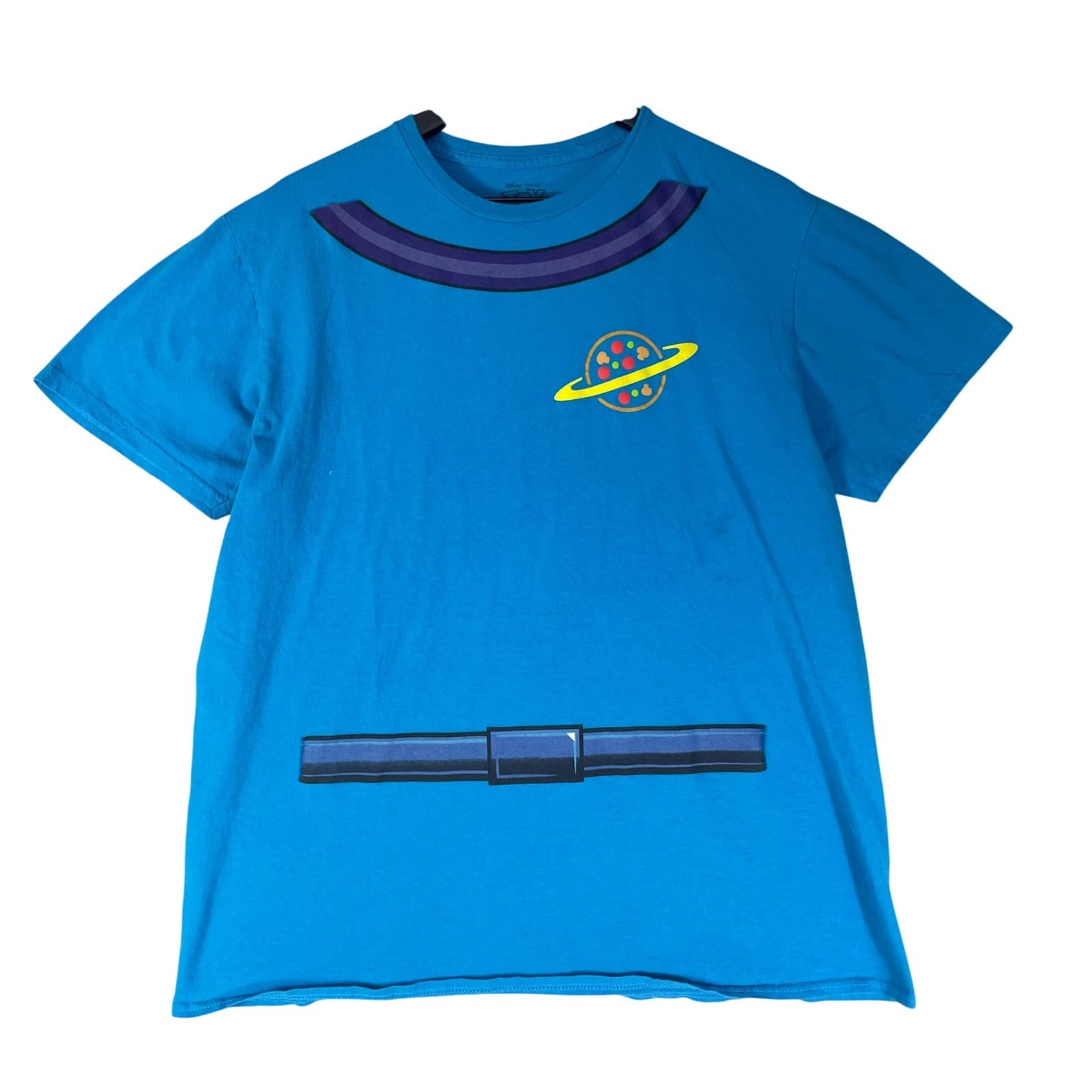 Toy Toy Story Pizza Planet Shirt Mens XL Blue Disney Pixar Costume Graphic Tee