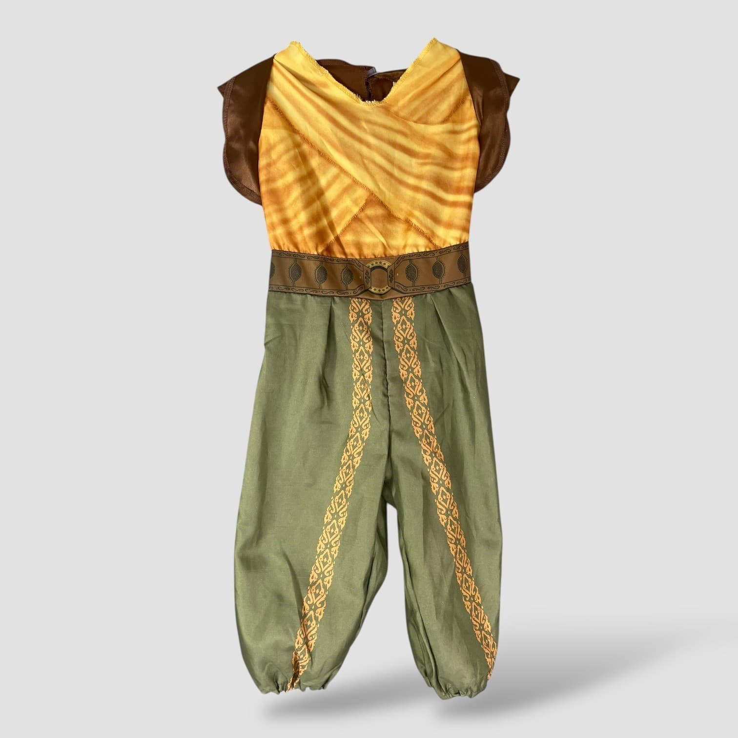 Disney Raya Costume Kids 4-6X Warrior Jumpsuit Jakks Pacific Outfit