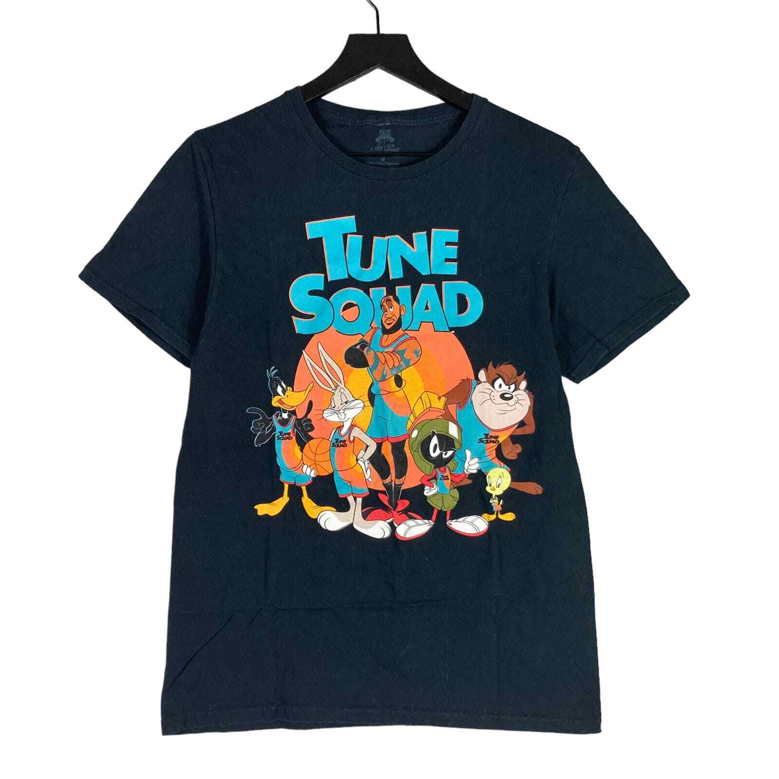 Official Space Jam A New Legacy Tune Squad Size M T-Shirt Medium Mens Black