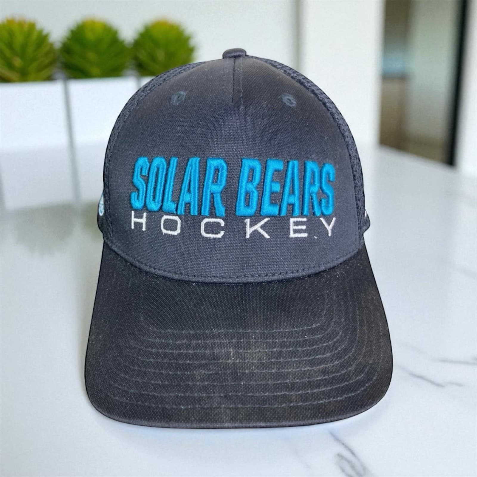 CCM Solar Bears Hat Black OSFA Snapback Men's Baseball Cap Athletic Orlando