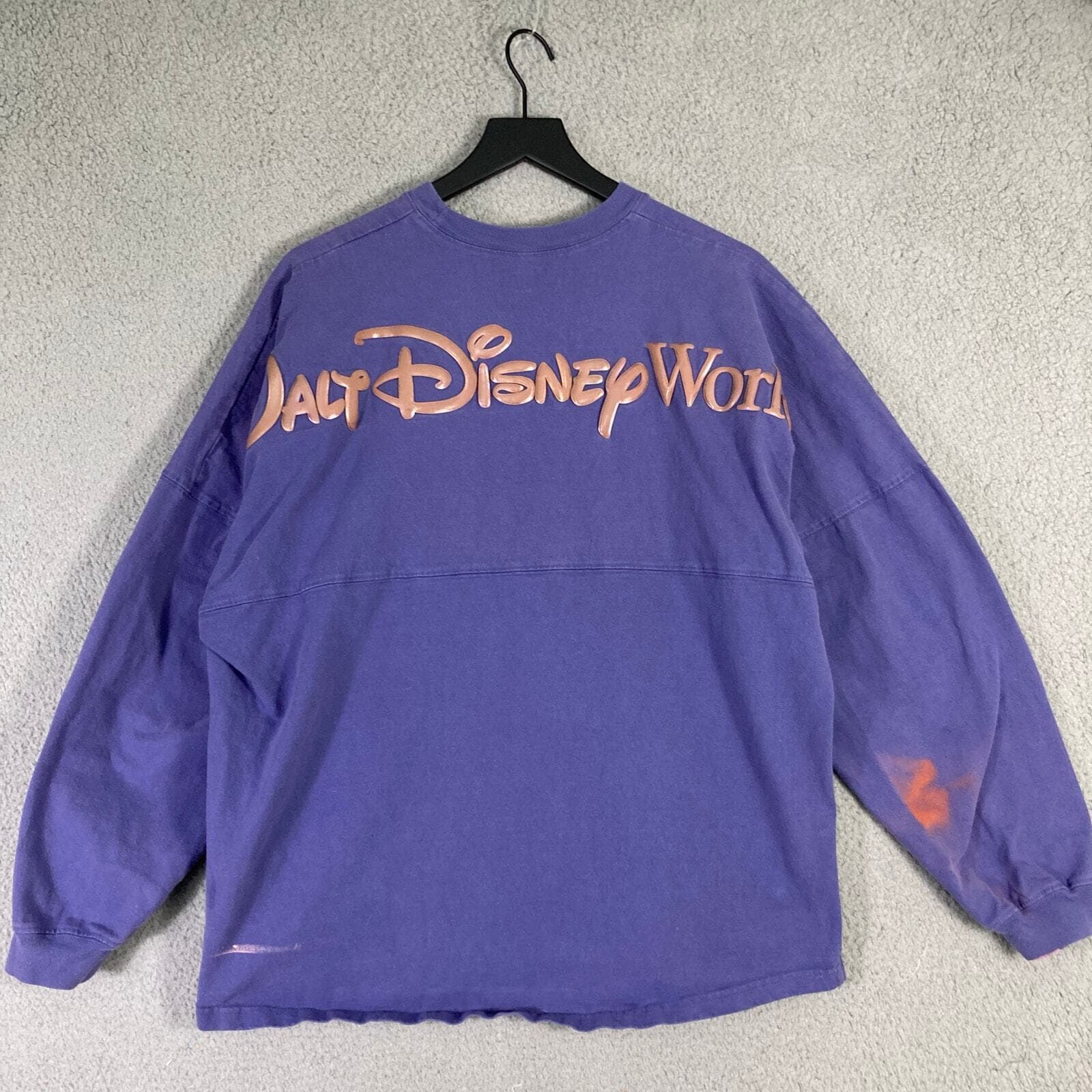 Disney World Parks 50th Anniversary Spirit Jersey Purple XL Women's Top