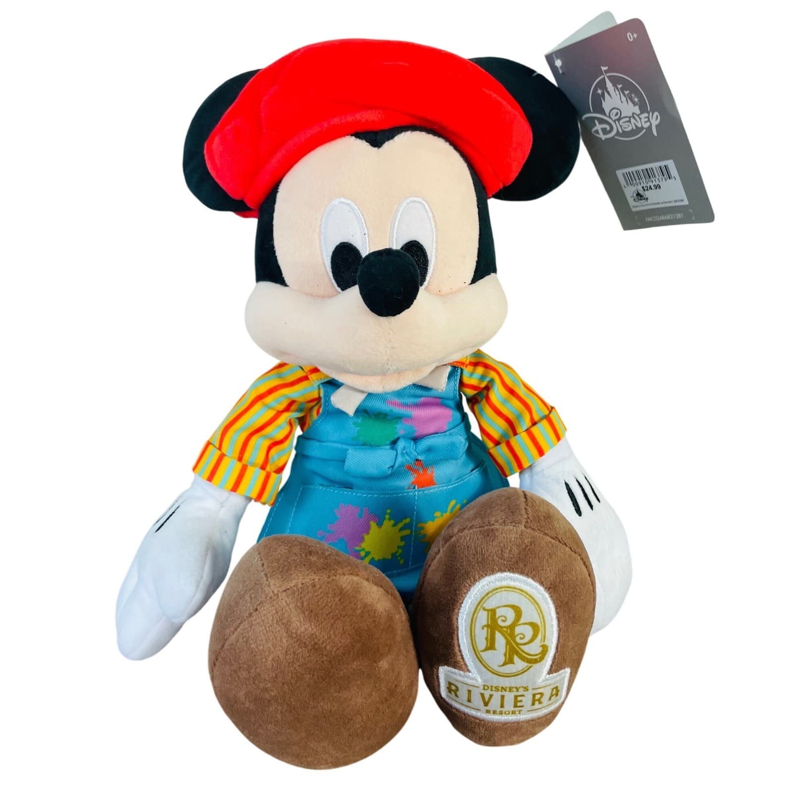 Disney Riviera Resort Mickey Mouse Artist Plush Painter Parks WDW La Boutique