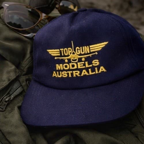 Vintage BVM Top Gun Models Australia Remote Control RC Airplane Snapback Hat Cap