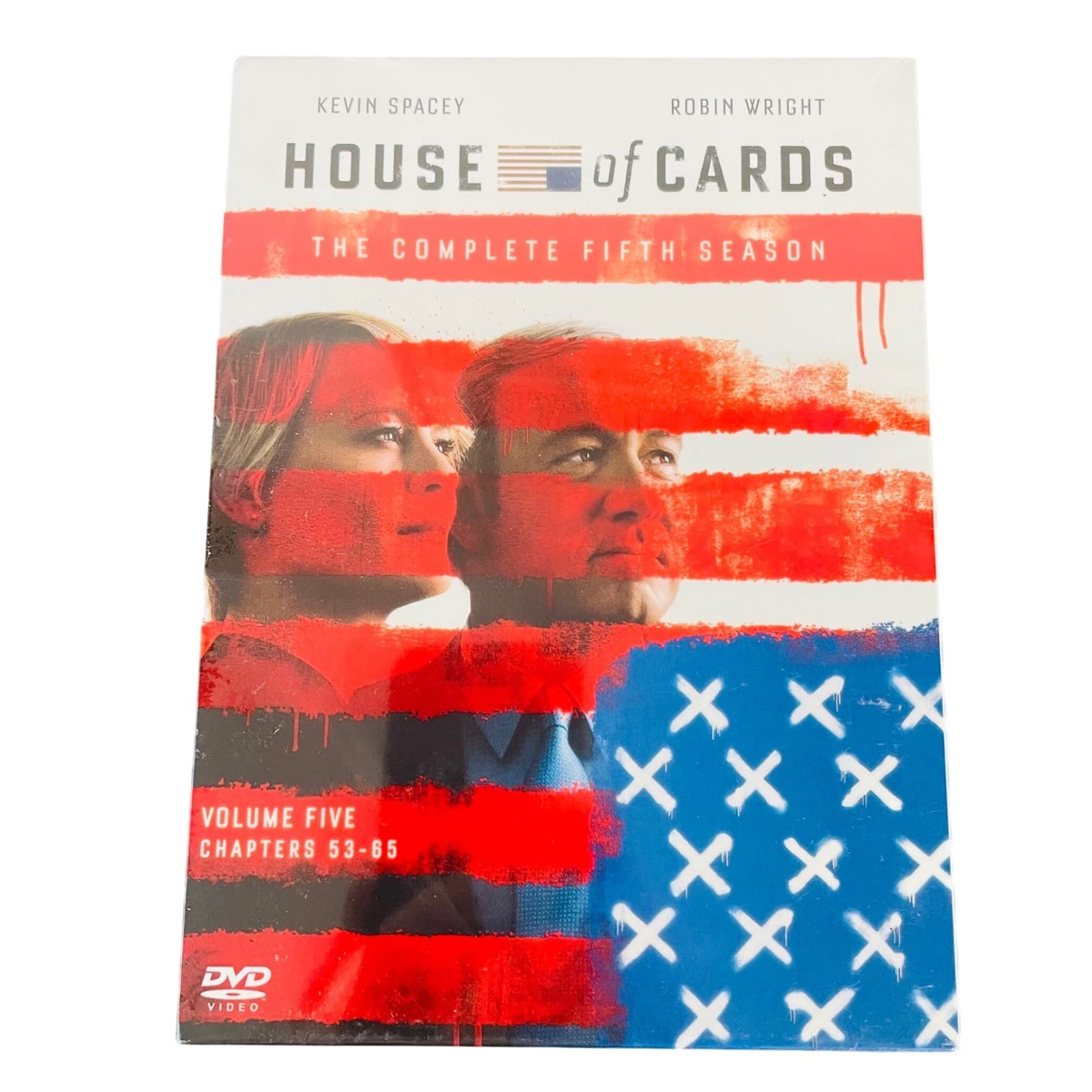 House of Cards The Complete Fifth Season DVD 2017 New Sealed Kevin Spacey Drama