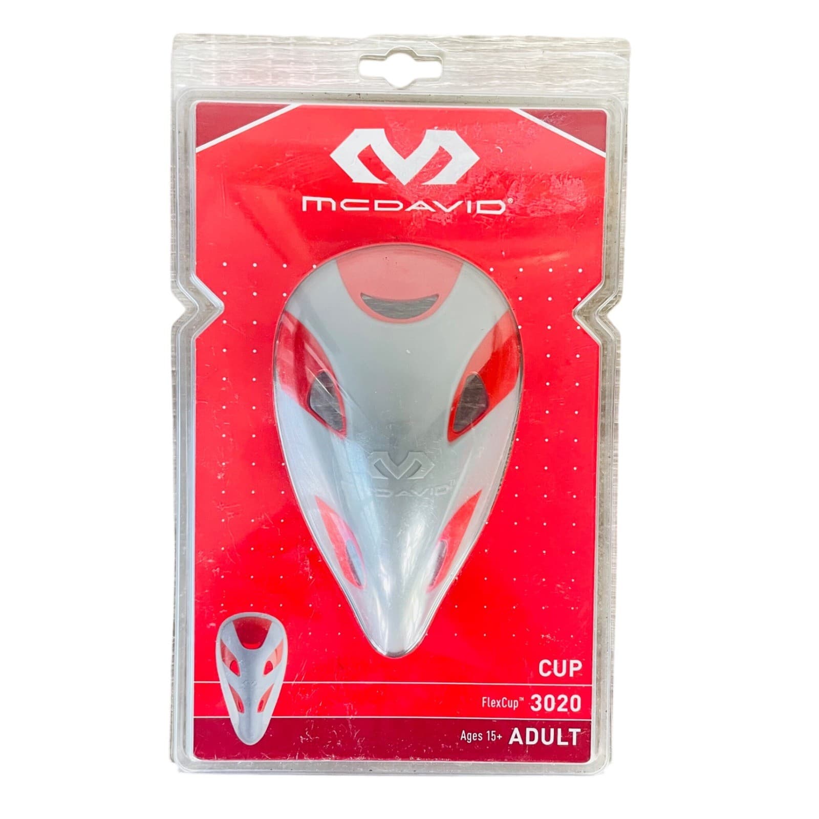 McDavid FlexCup 3020 Adult Athletic Cup Protective Gear New Sealed