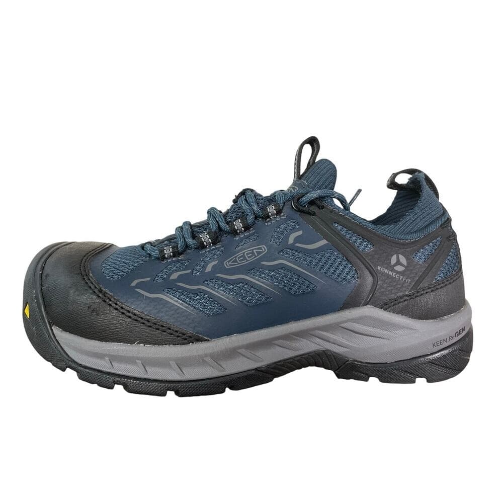 Keen Utility Flint II Steel Toe Work Shoes Women's 7 Blue EH Slip Resistant