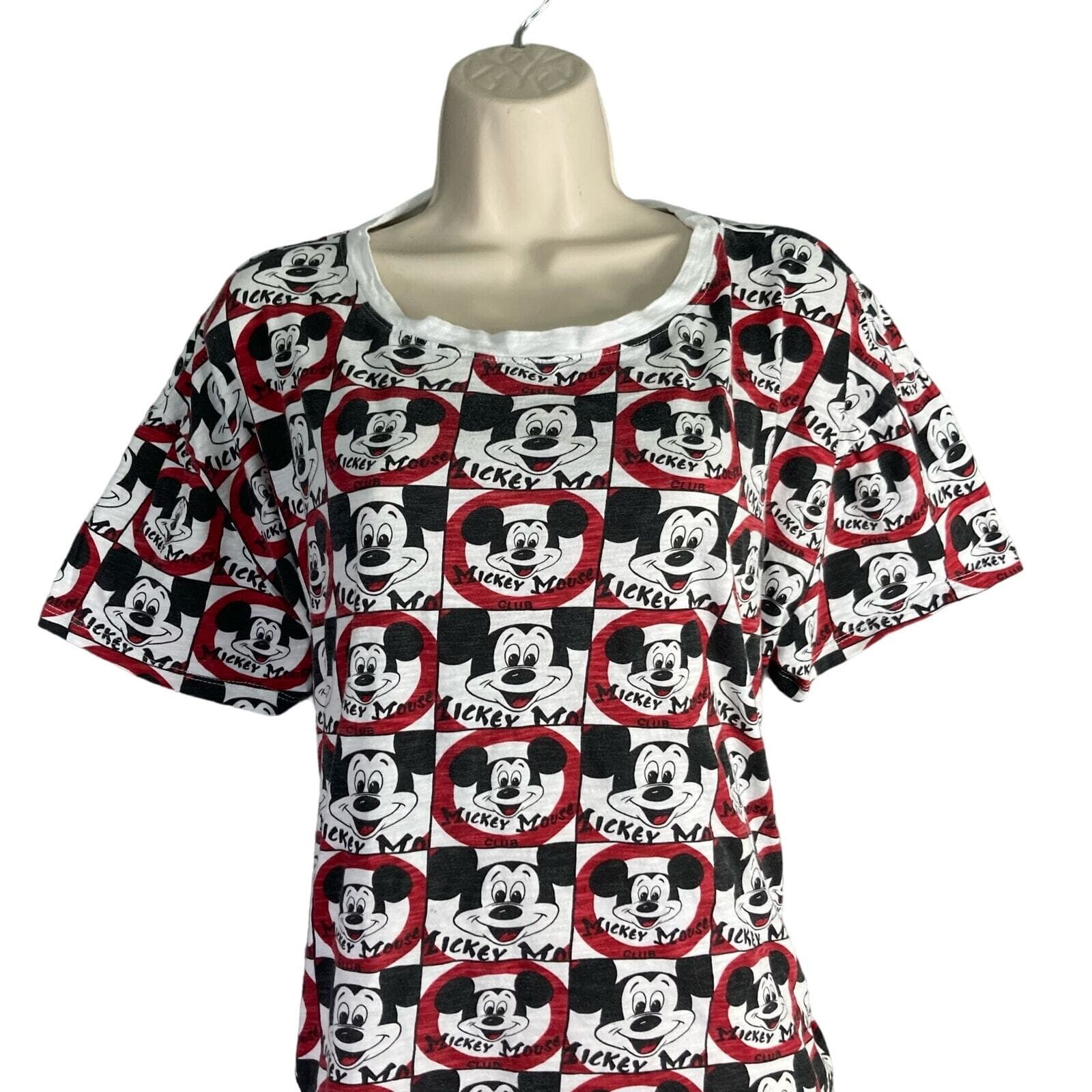Disney Parks Mickey Mouse Club Unisex XL Graphic T-Shirt Multicolor