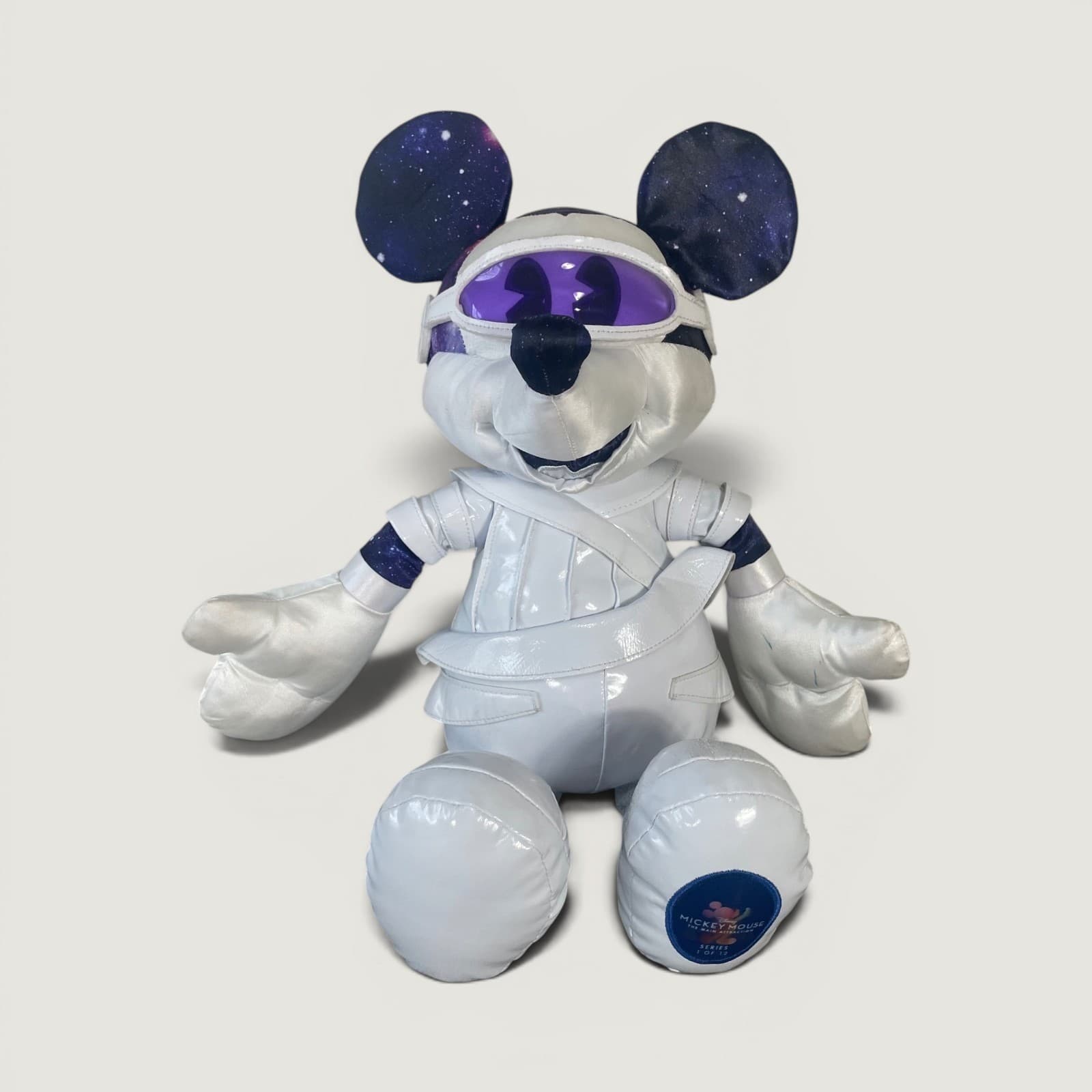 Disney Mickey Main Attraction Plush Space Mountain 1/12 Parks 50th Astronaut Toy