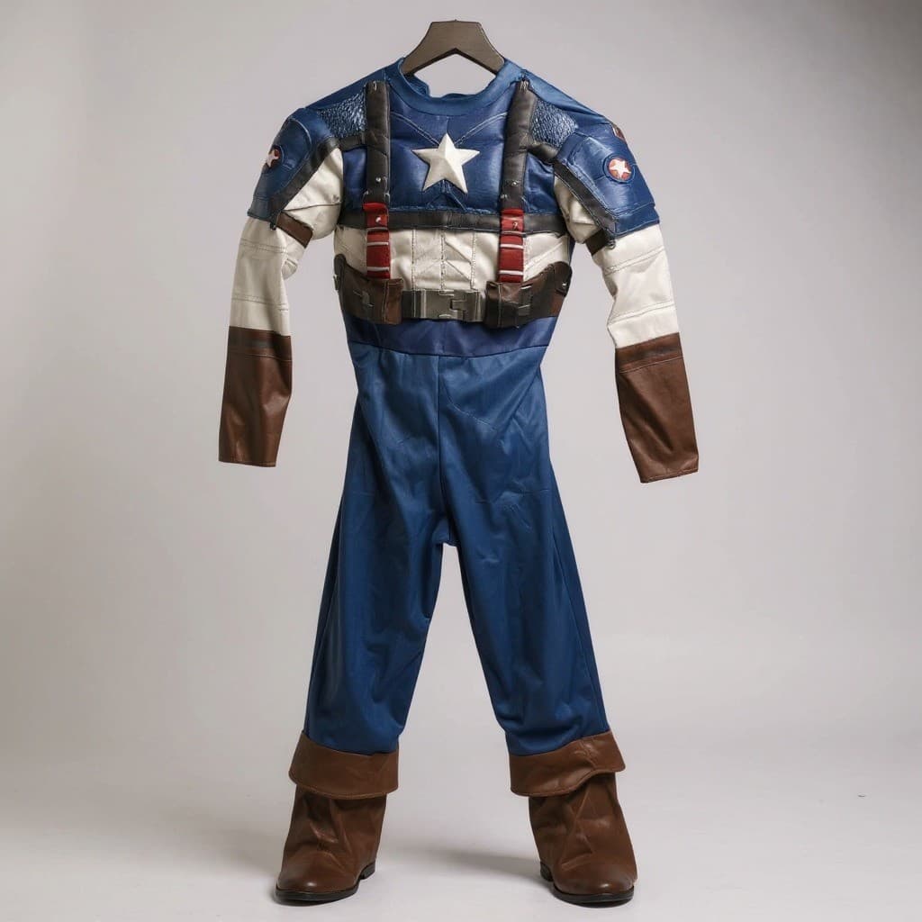 Marvel Captain America The Winter Soldier Costume Medium Kids Halloween