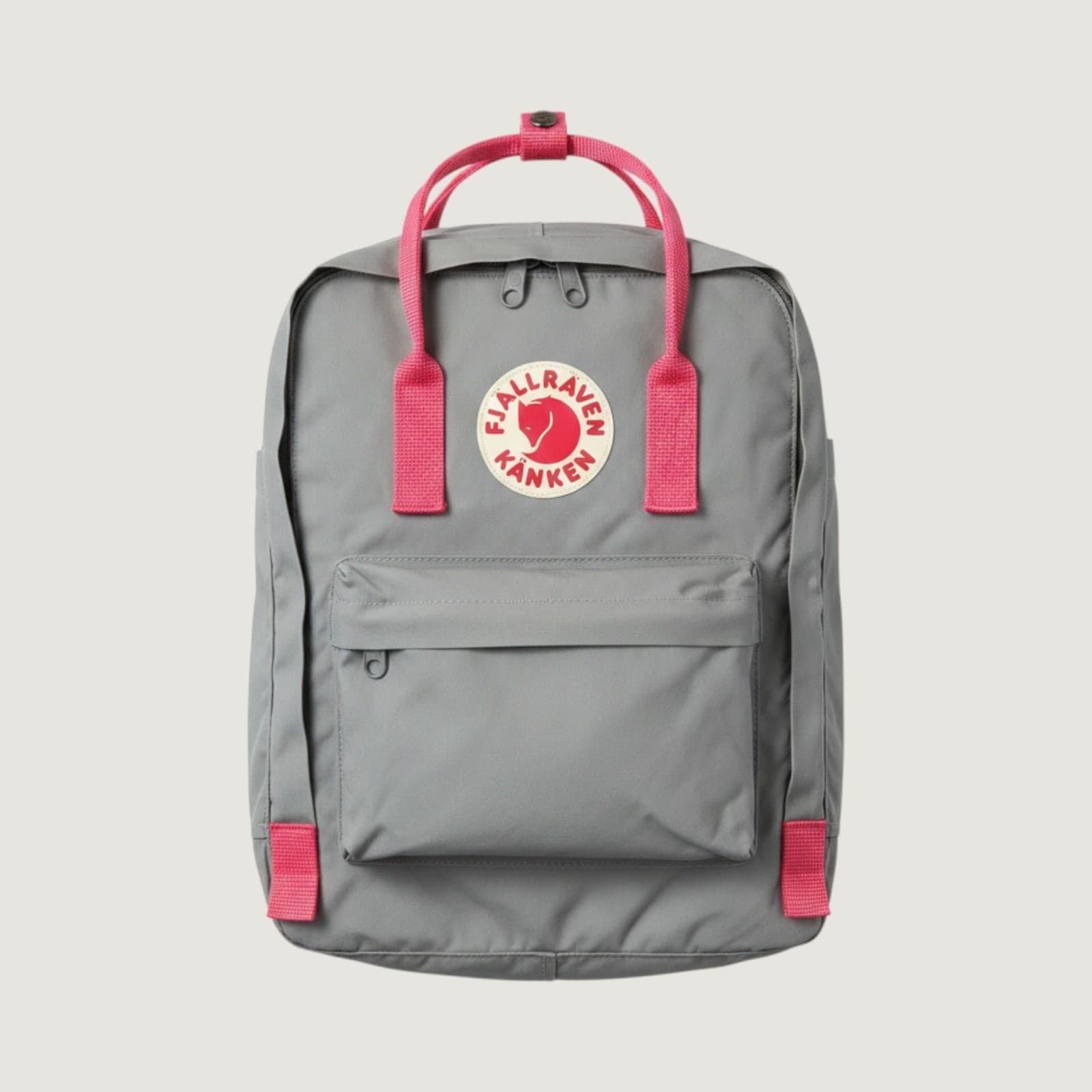 Fjallraven Kanken Backpack Gray Red Classic Daypack Mini Purse Bag Travel 7L