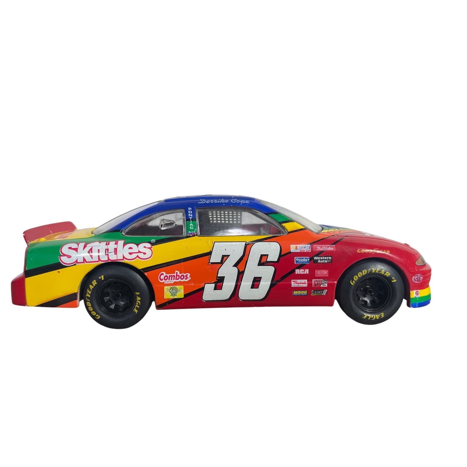 Derrike Cope 36 Skittles 1997 Pontiac Grand Prix 1/24 NASCAR Diecast Racing Car - Image 1