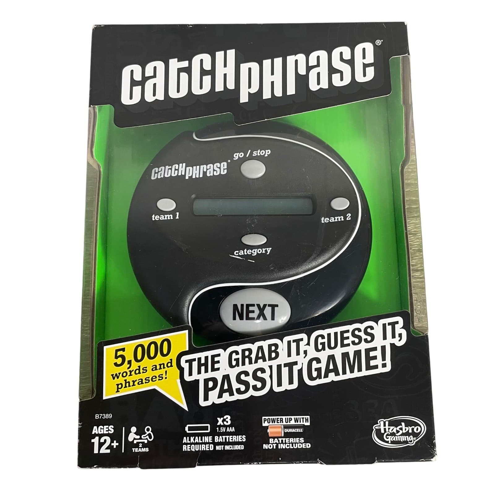 Hasbro Catch Phrase Electronic Game 5000 Phrases Party Family Game - Image 1