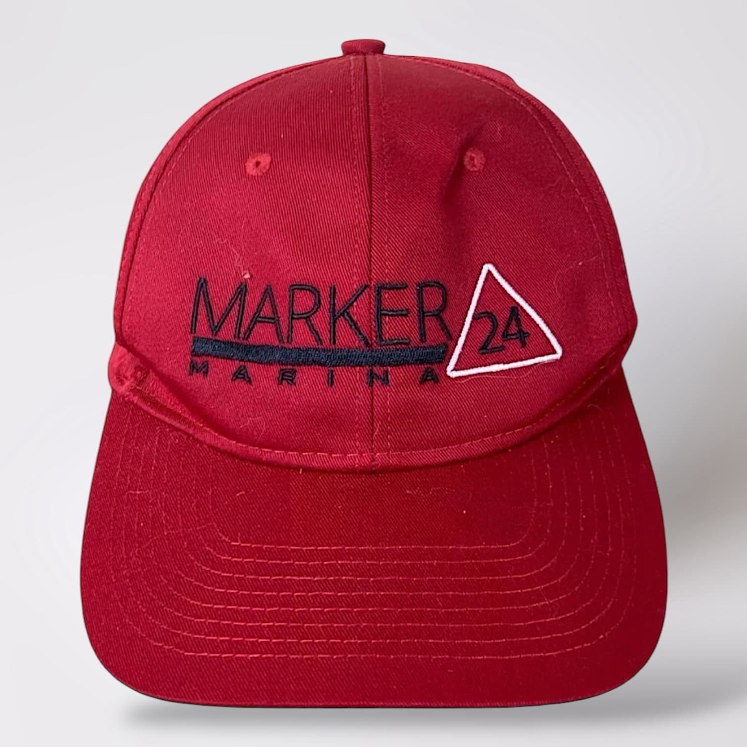 Merritt Island Florida Souvenir Snapback Trucker Hat Red Adjustable Cap Gift