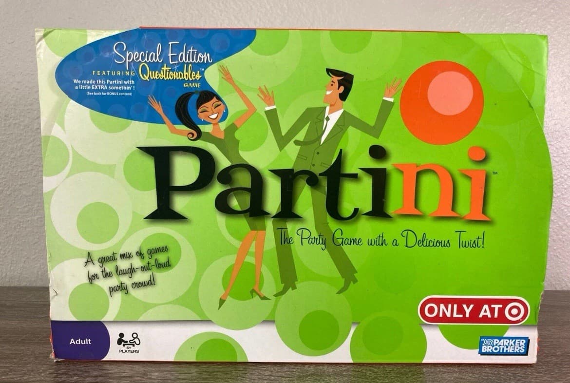 Partini Special Edition Adult Party Game Night 4+ Players Complete Exclusive