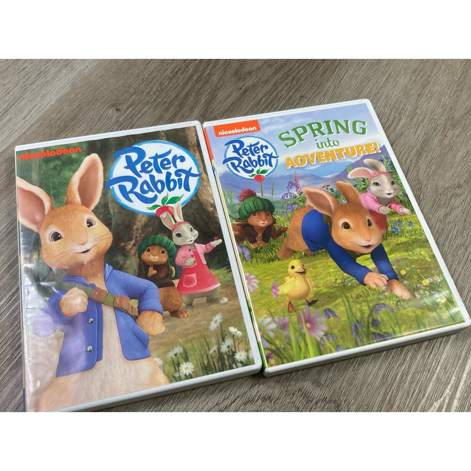 Peter Rabbit DVD 2 DVDs Collection Nickelodeon Animation Adventure Series 2010