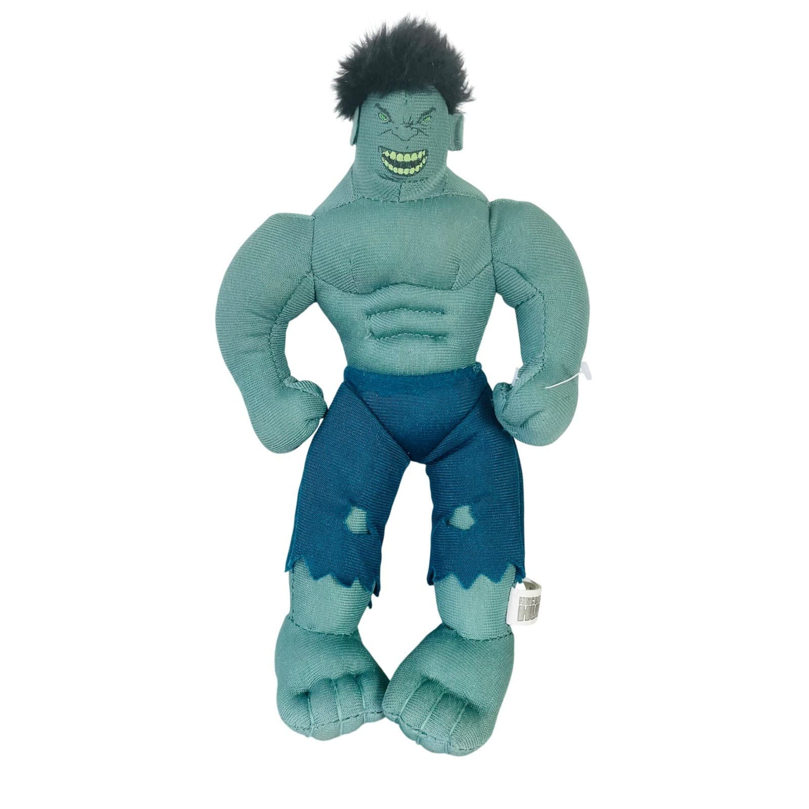 Marvel Hulk Plush 10 Inch Green Stuffed Toy Avengers Soft Doll Collectible