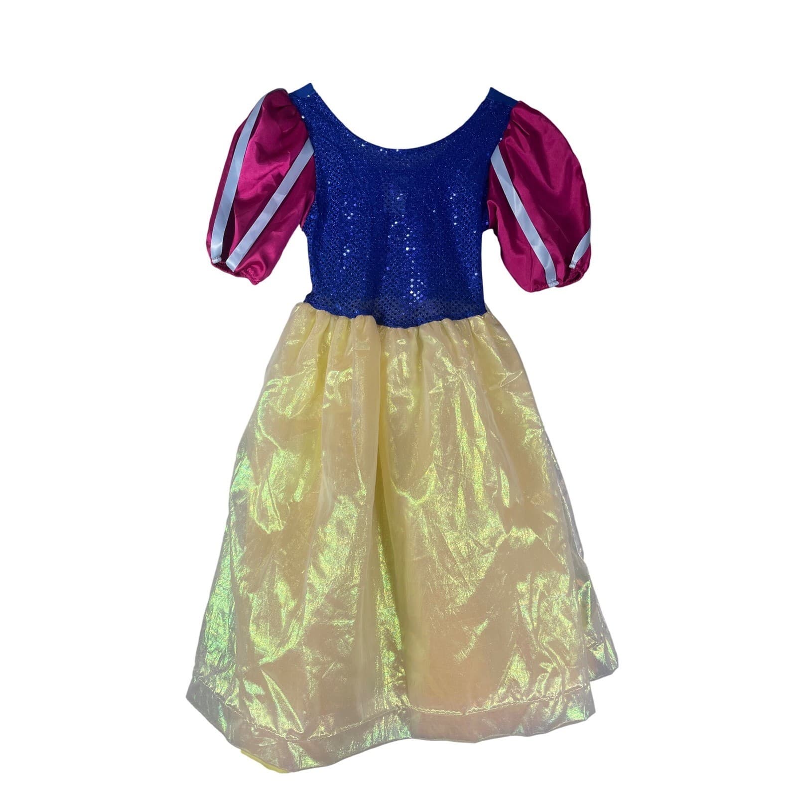 Disney Store Snow White Costume Girls Size 8 10 Princess Dress Halloween Vintage