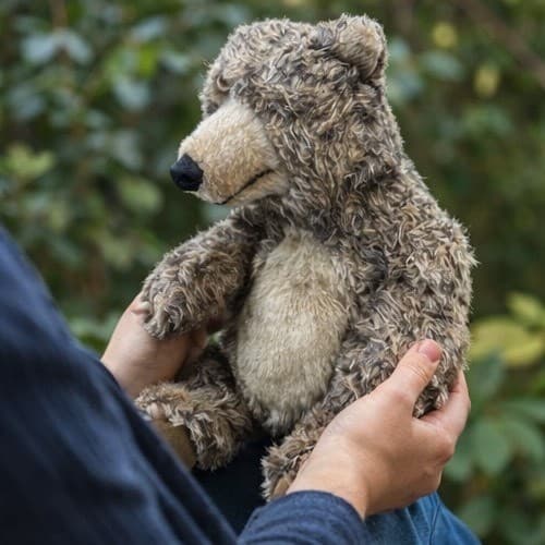 Baloo Jungle Book Plush Disney Parks Bear Realistic Brown Gray 11” Stuffed Toy
