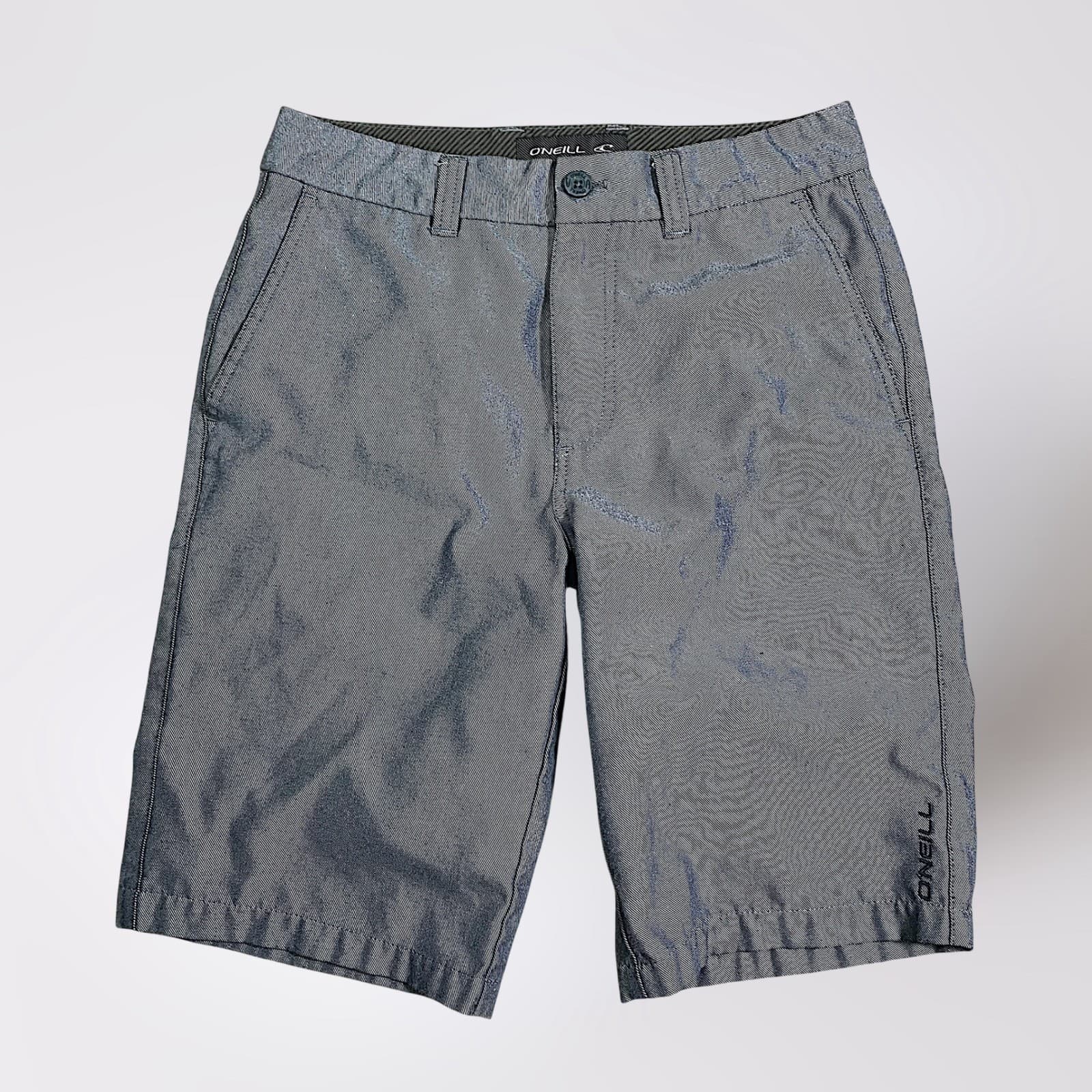 ONeill Mens Gray Casual Shorts Size 29 Flat Front Walk Golf Summer Beach