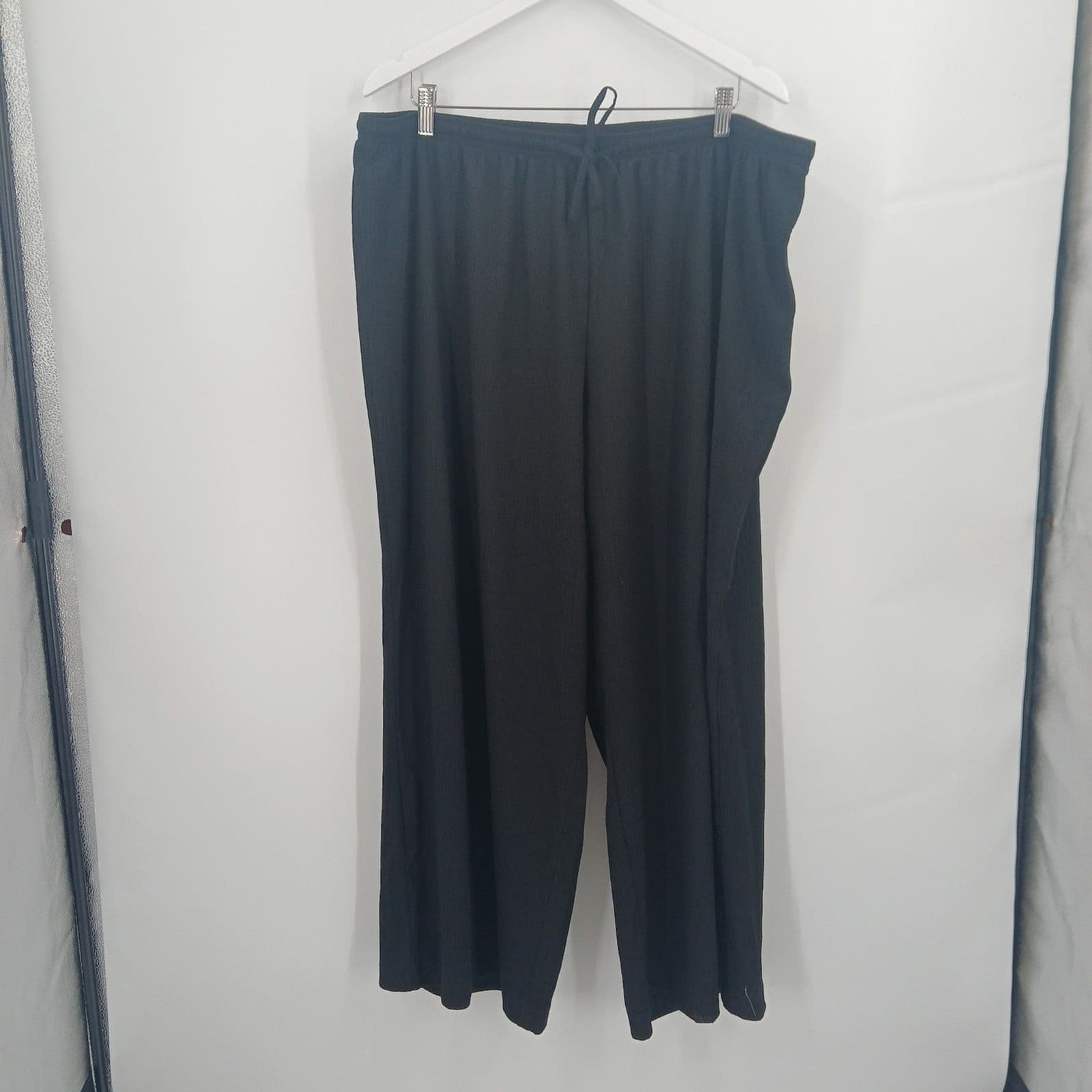 womans plus size 3X H&M Drawstring Pants lightweight capri summer lounge